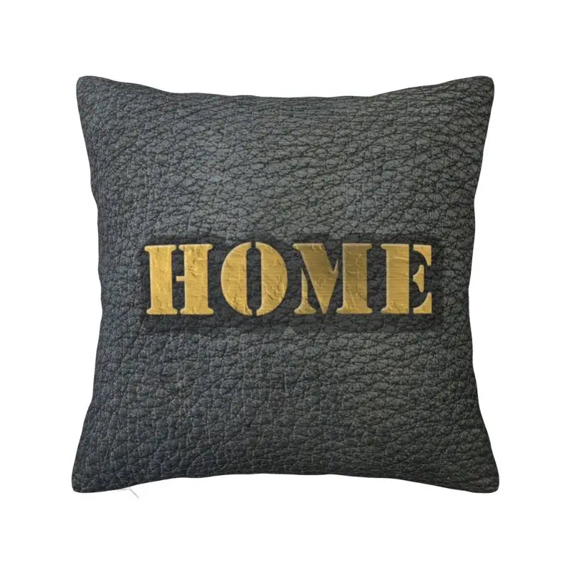 Medieval Sacred Cross Black Leather Cushion Covers Polyester Throw Pillow Case for Sofa Car Square Pillowcase Bedroom Decoration