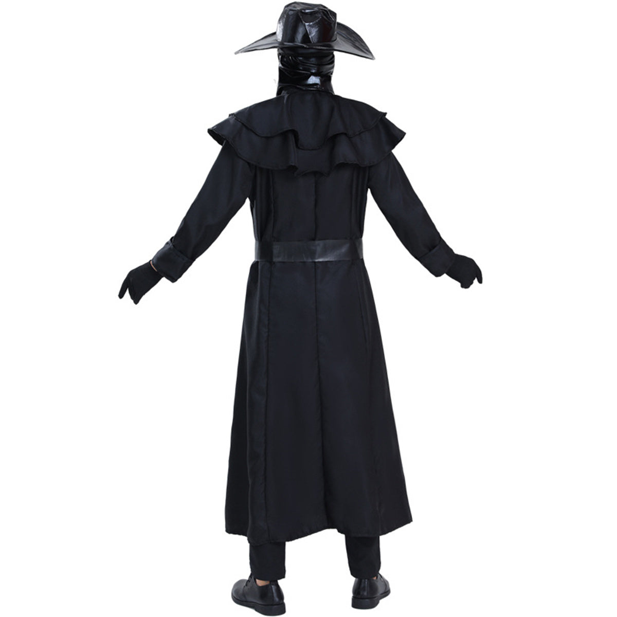 Medieval Steampunk Style Plague Doctor Costume Beak Crow Long Beak Mask Costume