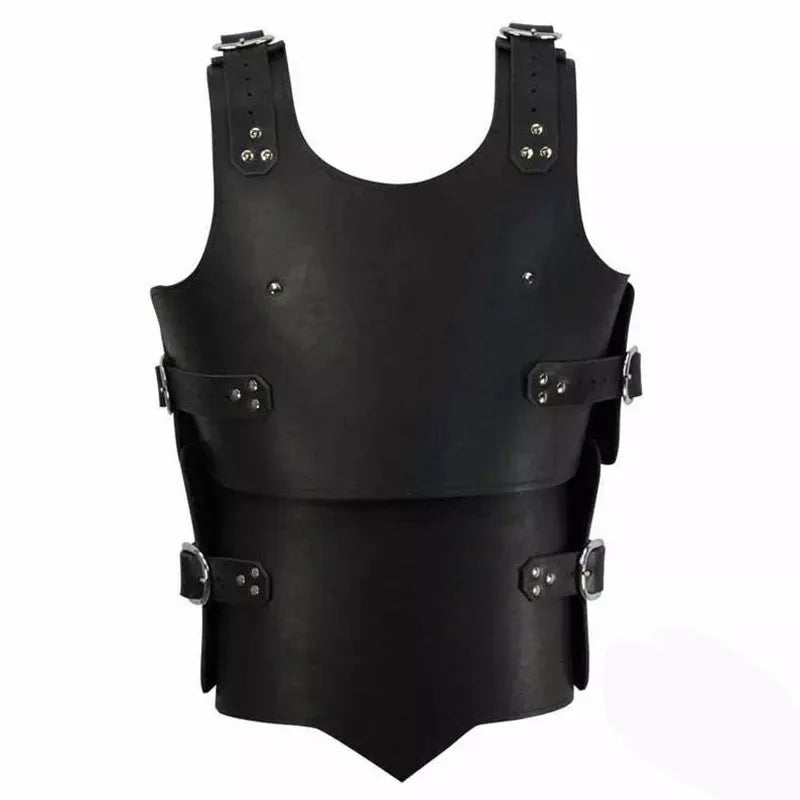 Medieval Viking Warrior Samurai Body Chest Armor Leather Cuirass Gladiator Knight Cosplay Costume Larp Outfit Breastplate Props