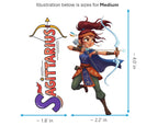 Sagittarius Sticker and Magnet - Celestial Archer Horoskins™ – Zodiac Fire Sign | Waterproof & UV-Proof - Sticker / Medium