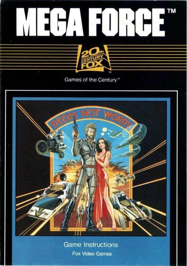 Megaforce (Atari 2600) - Game Manual Only