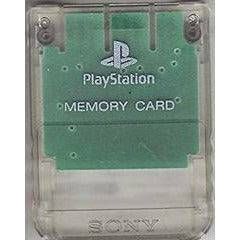 Memory Card [Clear] - PlayStation