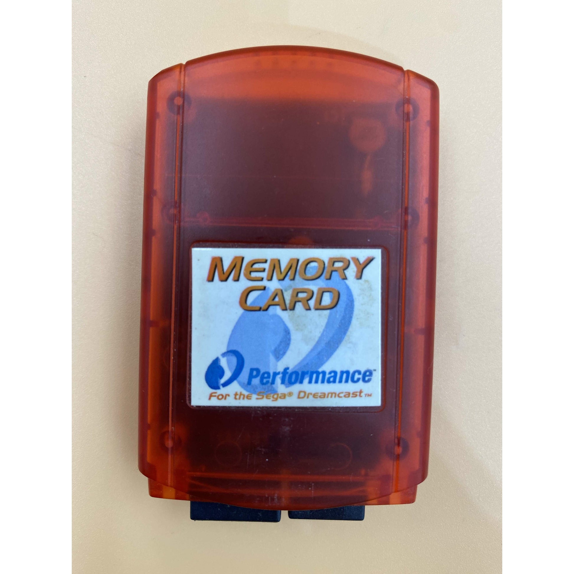 Memory Card Red Performance - Sega Dreamcast