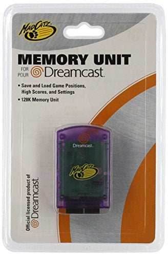 DC Memory Card Madcatz (Random Assorted Color) - Sega Dreamcast - 