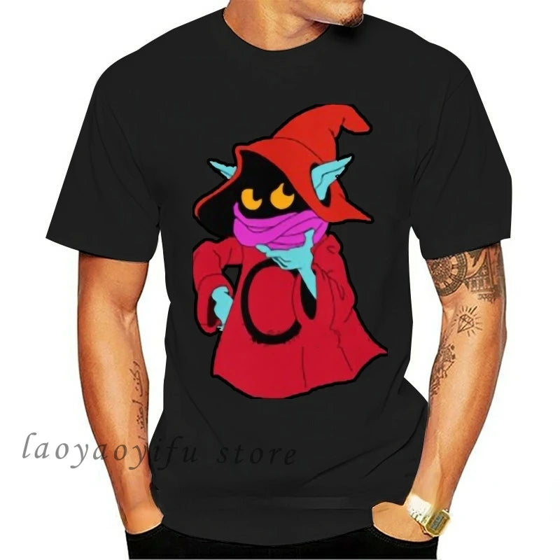 Men's and women's funny Orko3D printed T-shirts, TV Skeletor,At Arms Beast,80 s toys