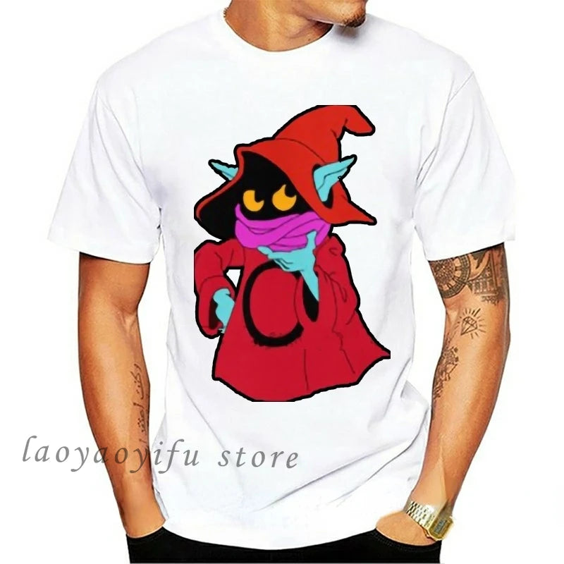 Men's and women's funny Orko3D printed T-shirts, TV Skeletor,At Arms Beast,80 s toys