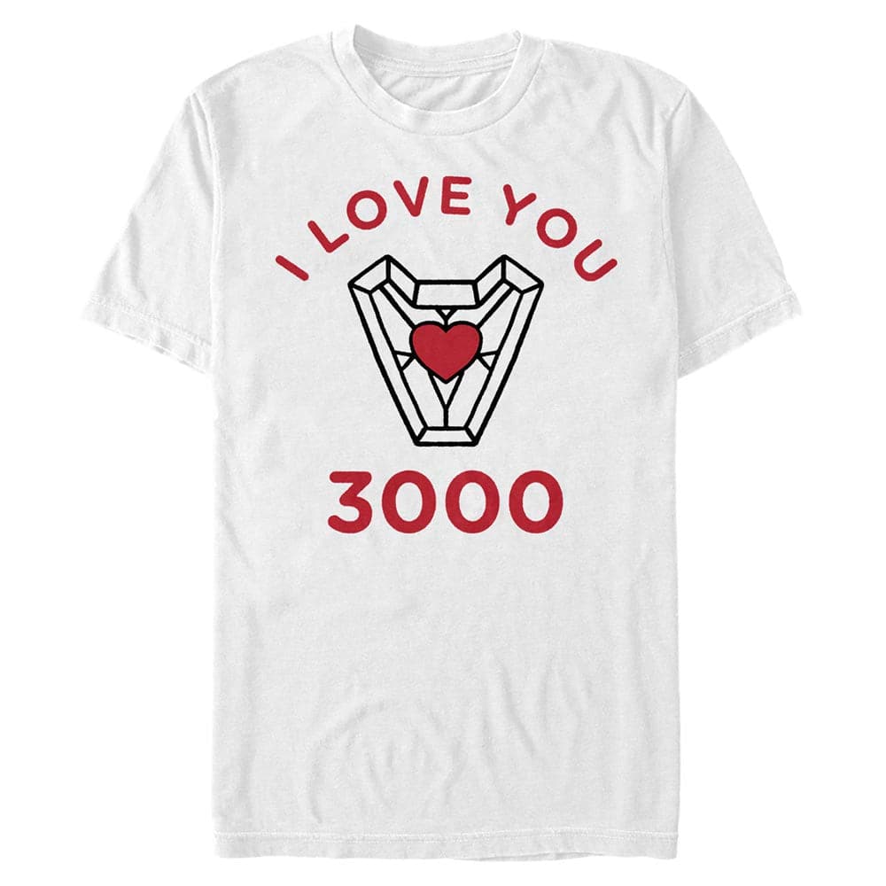 Men's Marvel Avengers Endgame Love You Heart T-Shirt