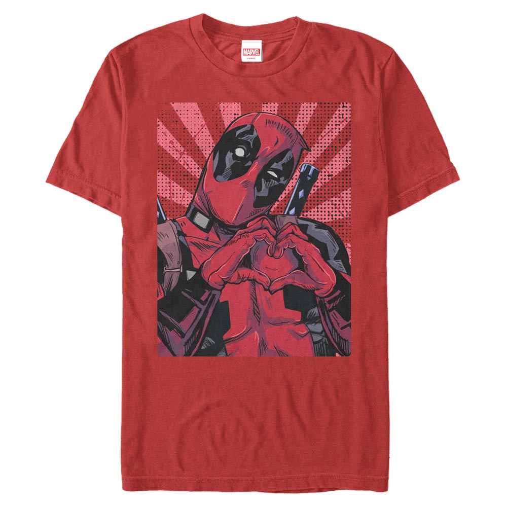 Men's Marvel Close Heart Pool T-Shirt