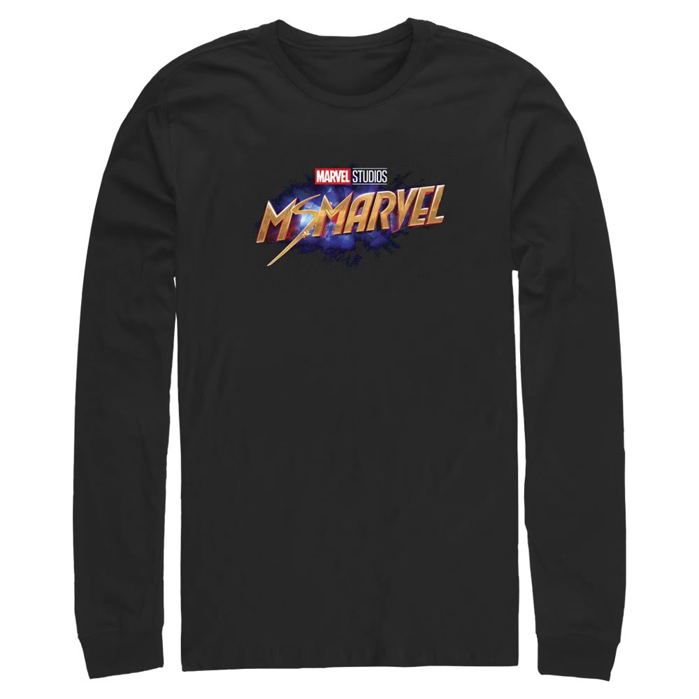 Men's Marvel Ms Logo Long Sleeve T-Shirt