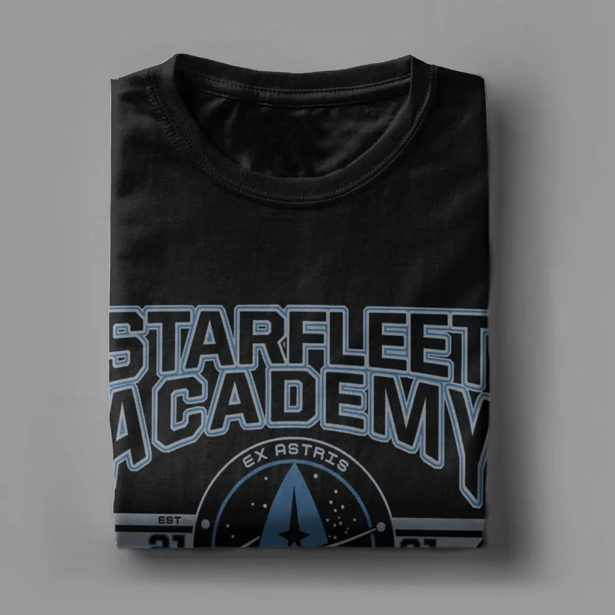 Men's T-Shirt Stars Treks Starfleet Academy Earth Creative Pure Cotton Tee Shirt Short Sleeve T Shirts O Neck Tops Printing