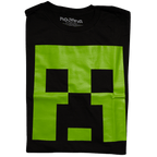Men's Minecraft Fear the Creeper Glow in Dark 2 Piece Set T-shirt