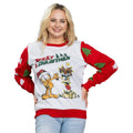 Merry Christmas Garfield Odie Xmas Tree Sweater