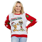 Merry Christmas Garfield Odie Xmas Tree Sweater