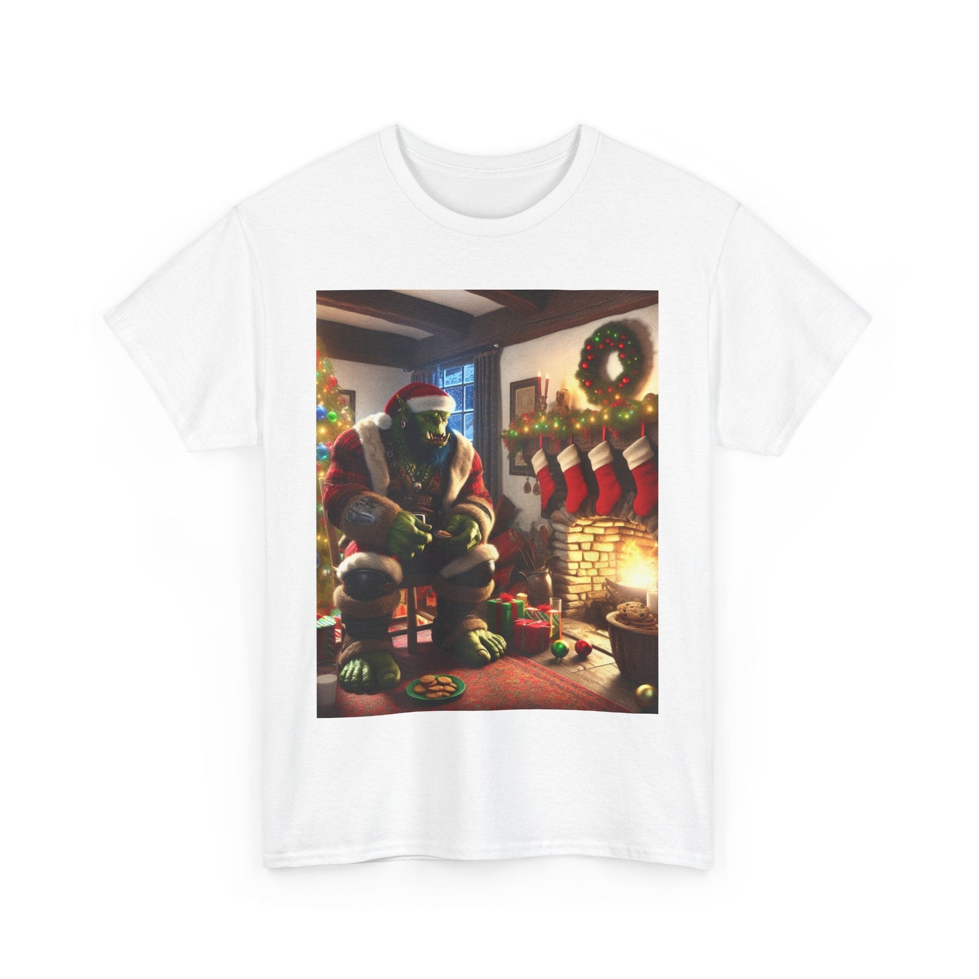 Merry Orchristmas Unisex Heavy Cotton Tee