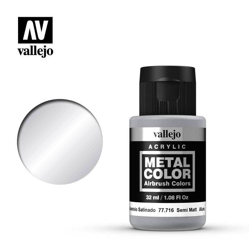 Metal Color: Semi Matt Aluminium - 
