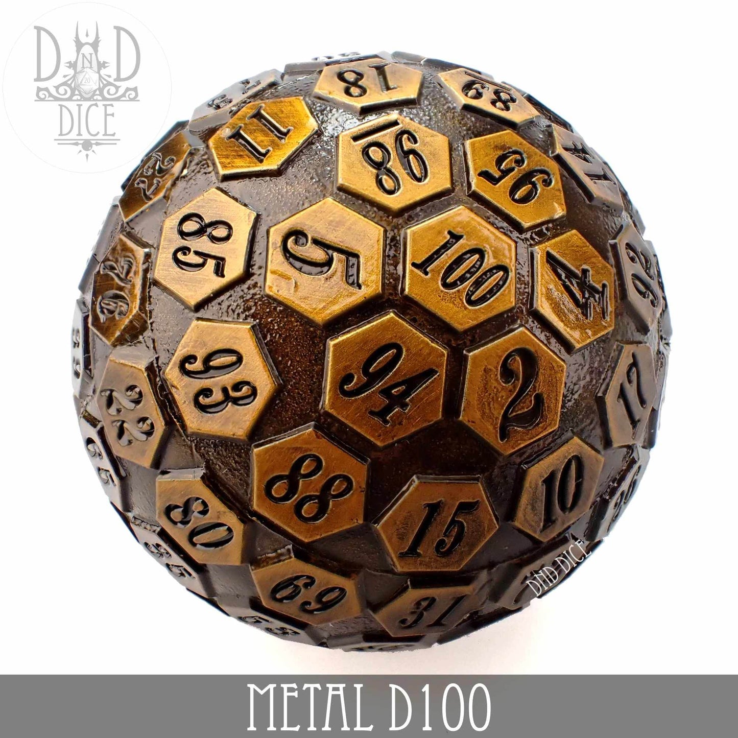 Metal D100 (4 Colors) - Bronze