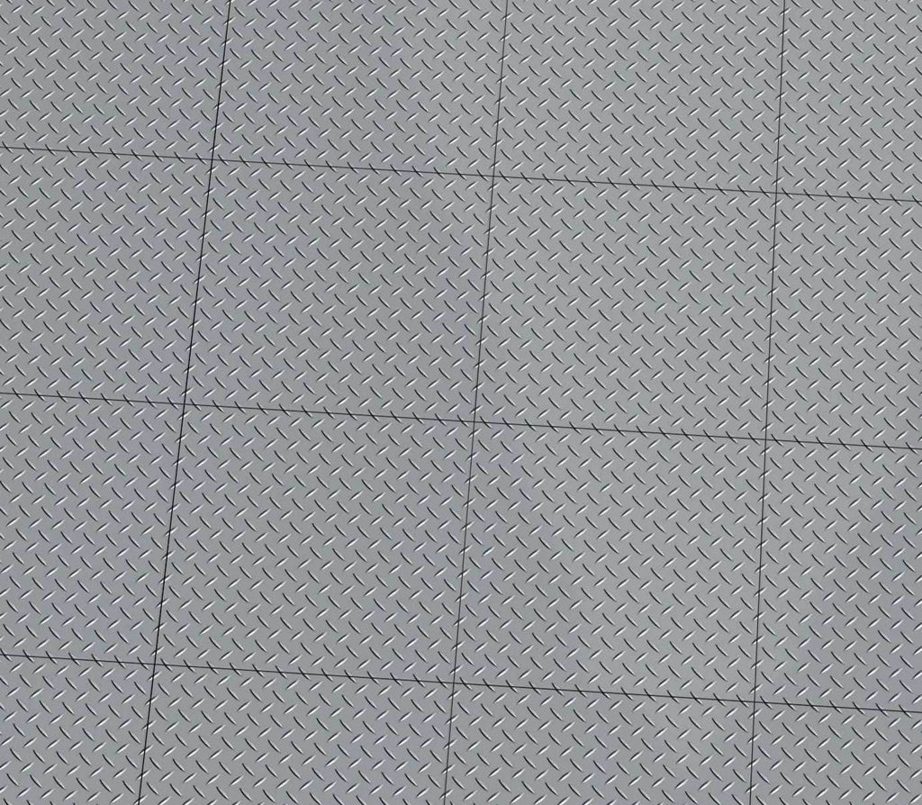 Industrial (Metal) Flooring 6x6 Tilesmade with LEGO parts - Pack of 10 - 