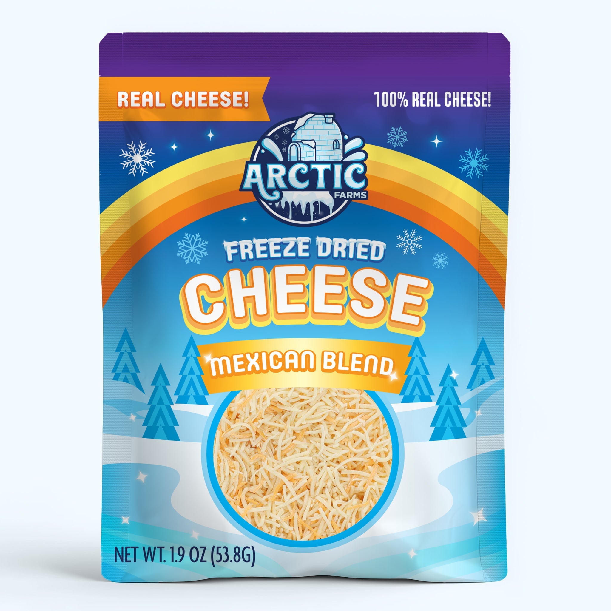 Freeze Dried Snack - Real Cheese (Mexican Blend)