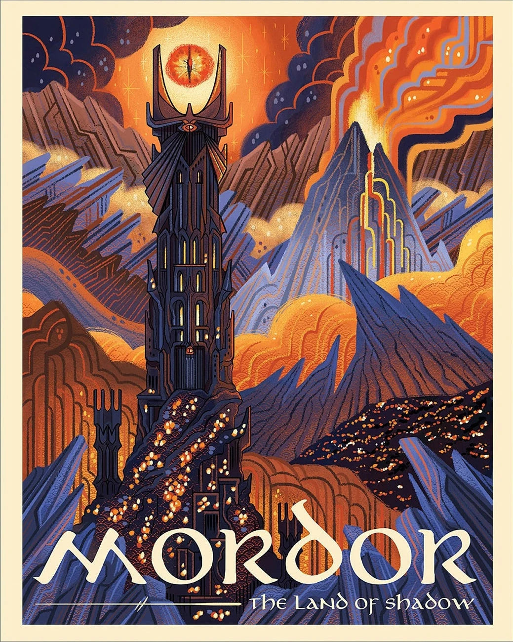 Middle-earth Lord of The Rings poster