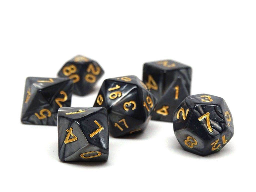 Midnight Marble - 7 Piece Set - 