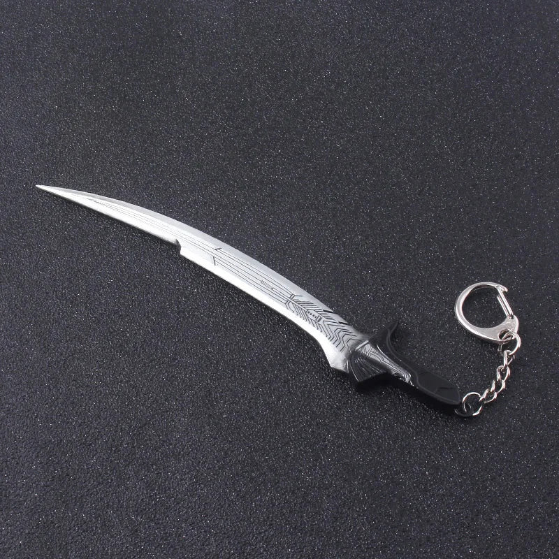 MIDY Movie Alita: Battle Angel Knife Keychain High Quality Weapon Model Metal Keychain Car Men Women Jewelry