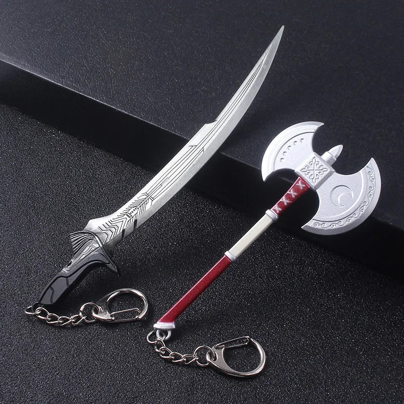 MIDY Movie Alita: Battle Angel Knife Keychain High Quality Weapon Model Metal Keychain Car Men Women Jewelry