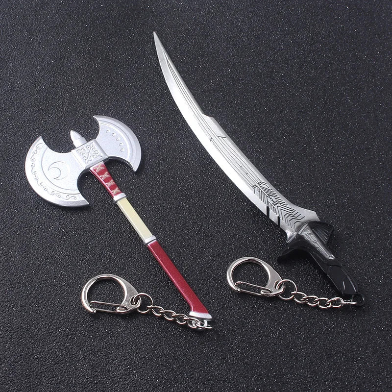 MIDY Movie Alita: Battle Angel Knife Keychain High Quality Weapon Model Metal Keychain Car Men Women Jewelry