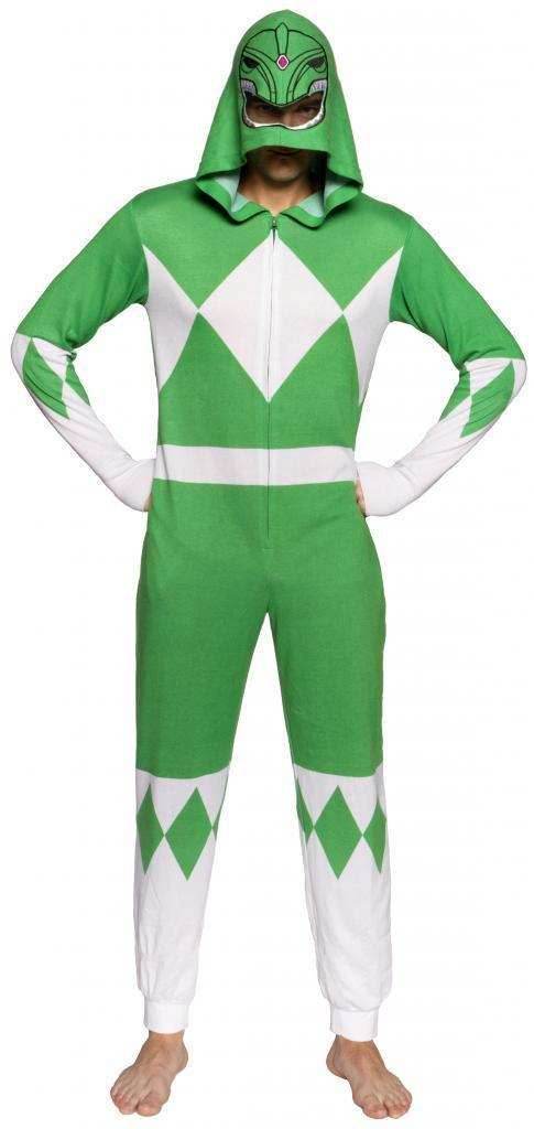 Mighty Morphin Power Rangers Pajama - M / Black