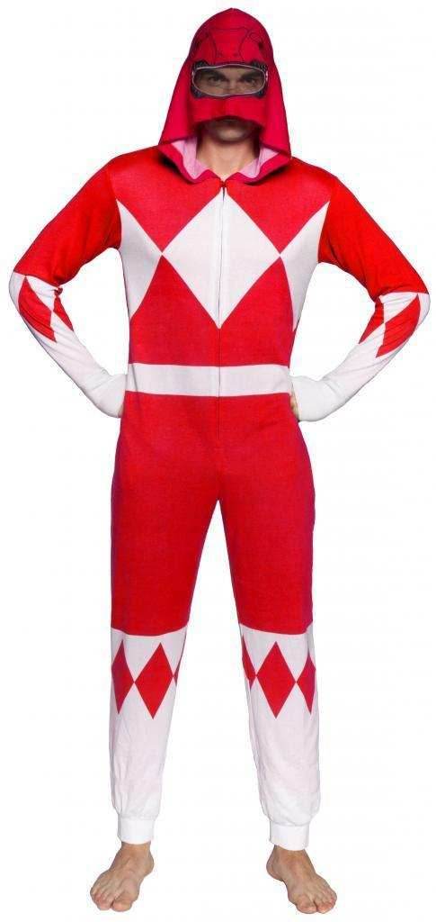 Mighty Morphin Power Rangers Pajama - M / Black