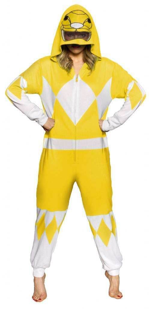 Mighty Morphin Power Rangers Pajama - M / Black
