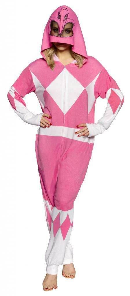 Mighty Morphin Power Rangers Pajama - M / Black