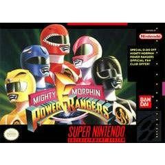 Mighty Morphin Power Rangers - Super Nintendo - (LOOSE)