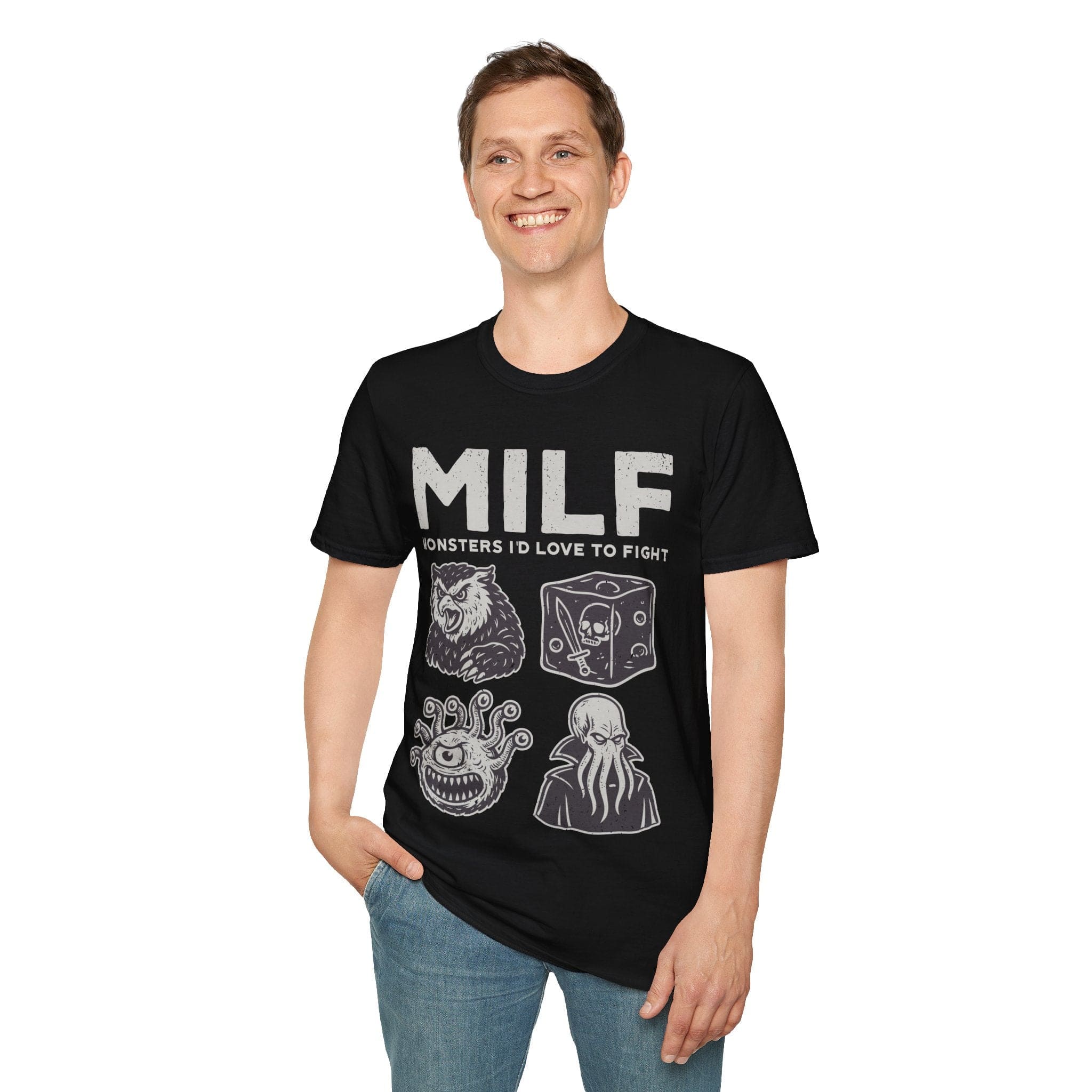 MILF – Monsters I’d Love to Fight D&D T-Shirt