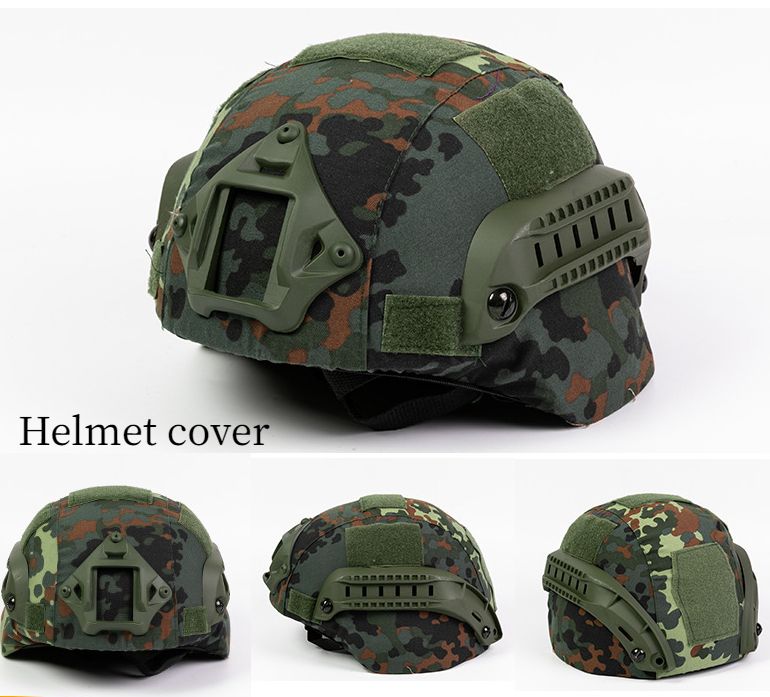 Military Tactical Helmet Cover Airsoft Paintball Wargame CS Camouflage Army Helmet Case Outdoor Hunting Equipment Cloth Cover