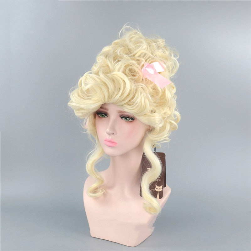 Milk Platinum French Noble Queen Wig