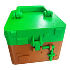 Minecraft-Inspired Mystery Cube Box – 5 Surprise 3D Printed Figures