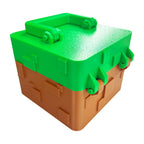 Minecraft-Inspired Mystery Cube Box – 5 Surprise 3D Printed Figures