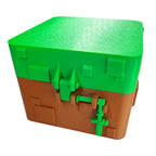 Minecraft-Inspired Mystery Cube Box – 5 Surprise 3D Printed Figures