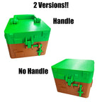 Minecraft-Inspired Mystery Cube Box – 5 Surprise 3D Printed Figures