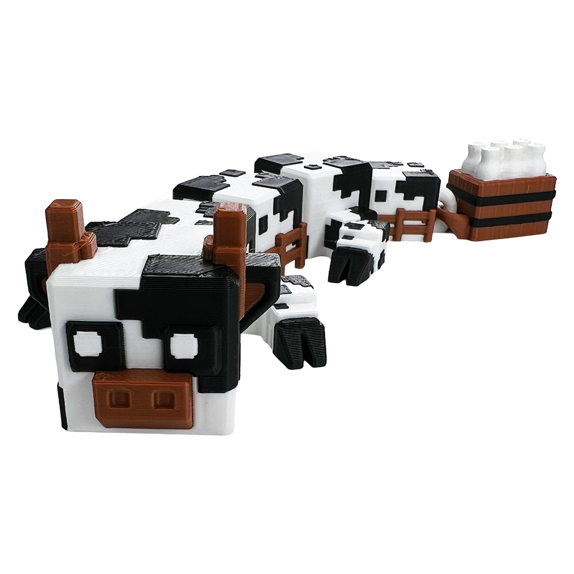 Minecraft-Inspired Mystery Cube Box – 5 Surprise 3D Printed Figures