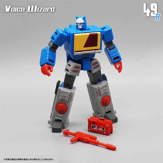 Mini Soundwave With Laserbeak Transformation MFT HS-03 HS03 Hot Soldiers G1 Pocket War Deformation Action Figure Robot Toy Gifts