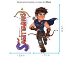 Sagittarius Sticker and Magnet - the Adventurer Horoskins™ – Zodiac Fire Sign | Waterproof & UV-Proof - Sticker / Mini