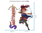 Sagittarius Sticker and Magnet - Celestial Archer Horoskins™ – Zodiac Fire Sign | Waterproof & UV-Proof - Sticker / Mini