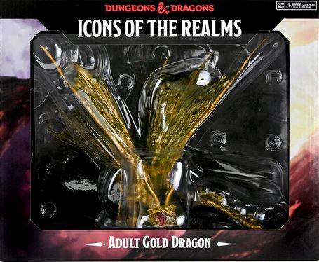 Icons of the Realms - Adult Gold Dragon - 
