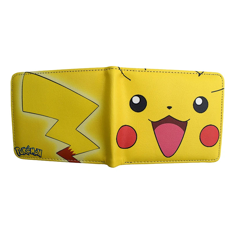 MINISO Cartoon Wallet Pikachu PU Fashion Short Purse