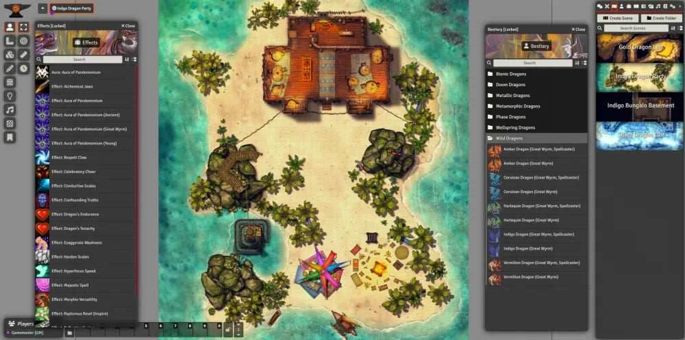 Battlezoo Dragons: Misfit Dragons for Foundry VTT - Pathfinder 2nd Edition / Foundry VTT Module