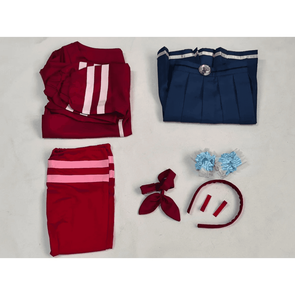 Mita Mira Cosplay School Uniform – MiSide Yandere JK Set for Girls & Women - Wig Only / M