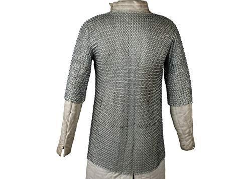 Mithril Haubergeon Chain Mail Replica  Armor Long Shirt