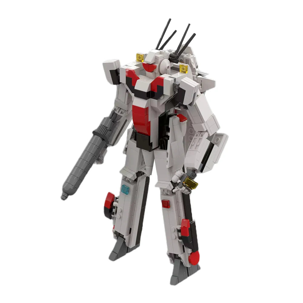 MOC Macross VF-1J Valkyries Mecha