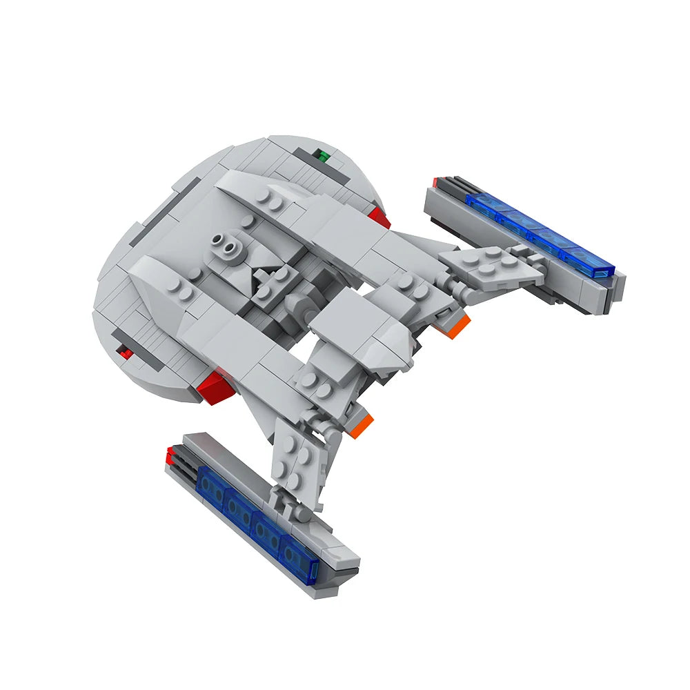 MOC Space Ship World Space Trek Enterprise NCC-1701 Spaceship Building Blocks Movie Bricks Model Toys For Birthday Children Gift